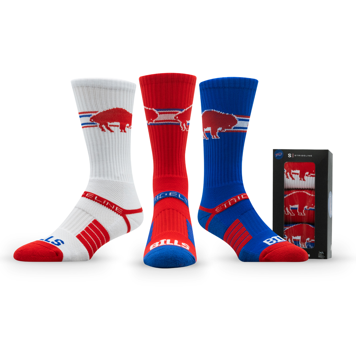 NFL | Premium Knit Crew Retro 3-Pack