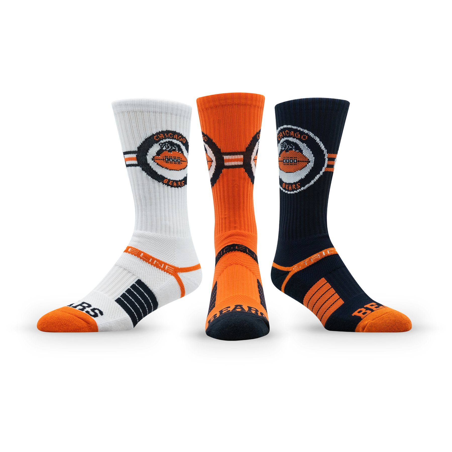 NFL | Premium Knit Crew Retro 3-Pack