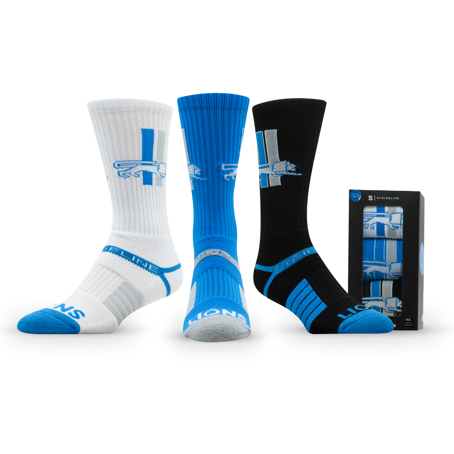 NFL | Premium Knit Crew Retro 3-Pack