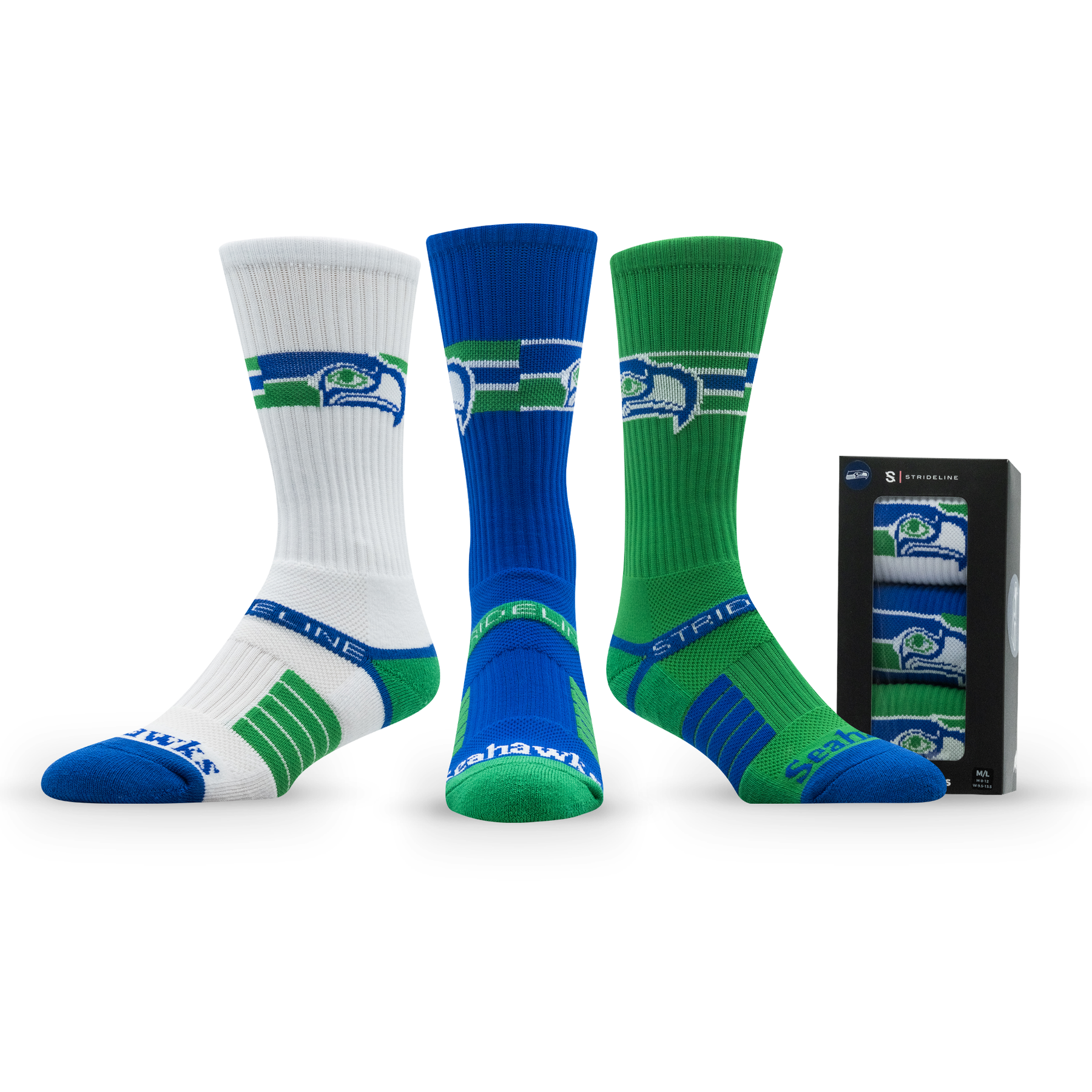 NFL | Premium Knit Crew Retro 3-Pack